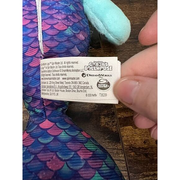 Gabby's Dollhouse Talking MerCat  Plush‎ - Picture 6 of 9